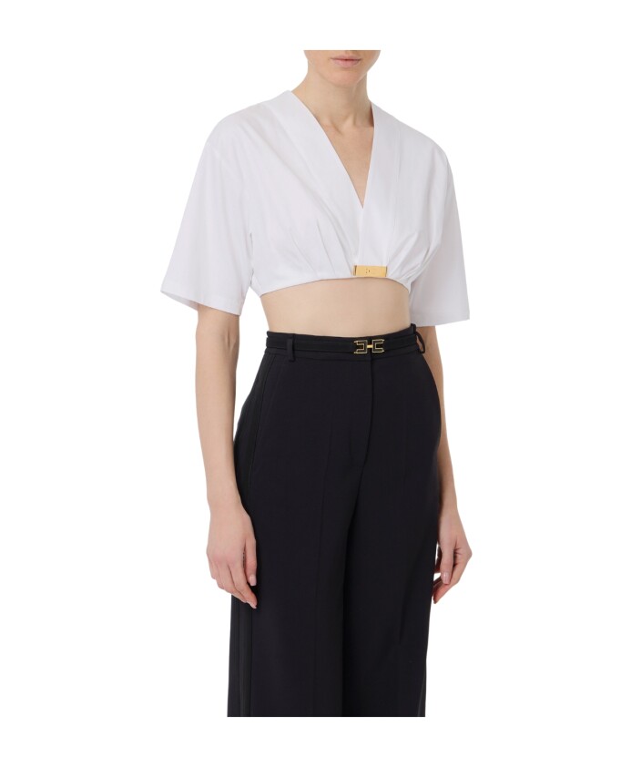 short-white-cotton-v-neck-blouse