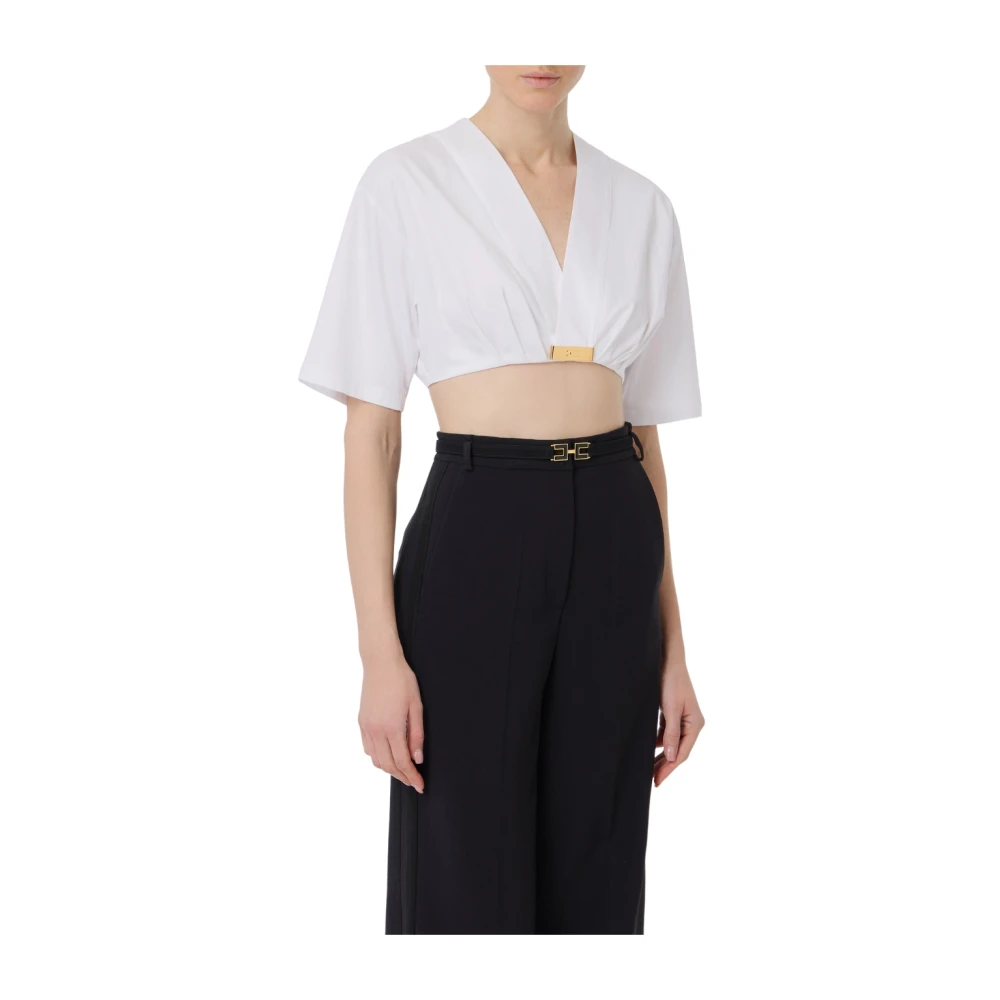 Blouses & Shirts > Blouses - - Elisabetta Franchi - Modalova