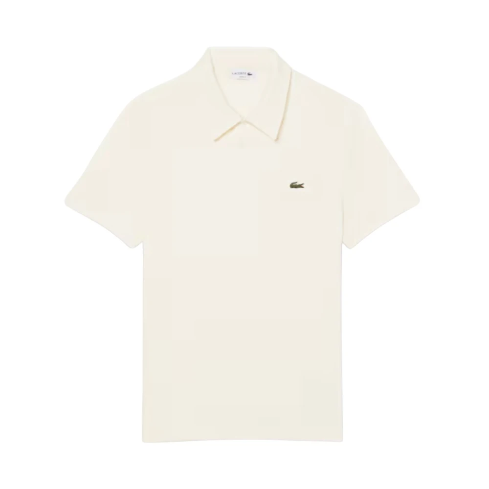 Lacoste Vintage Slim Fit Katoenen Polo White Heren