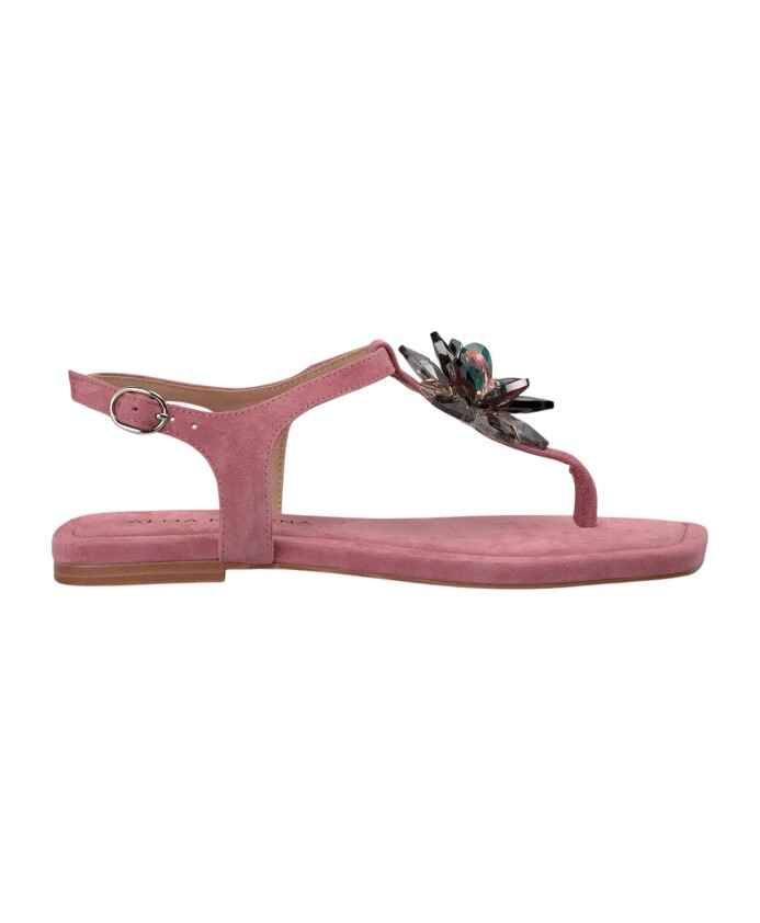 sandalette-a-effet-cristal-fleur