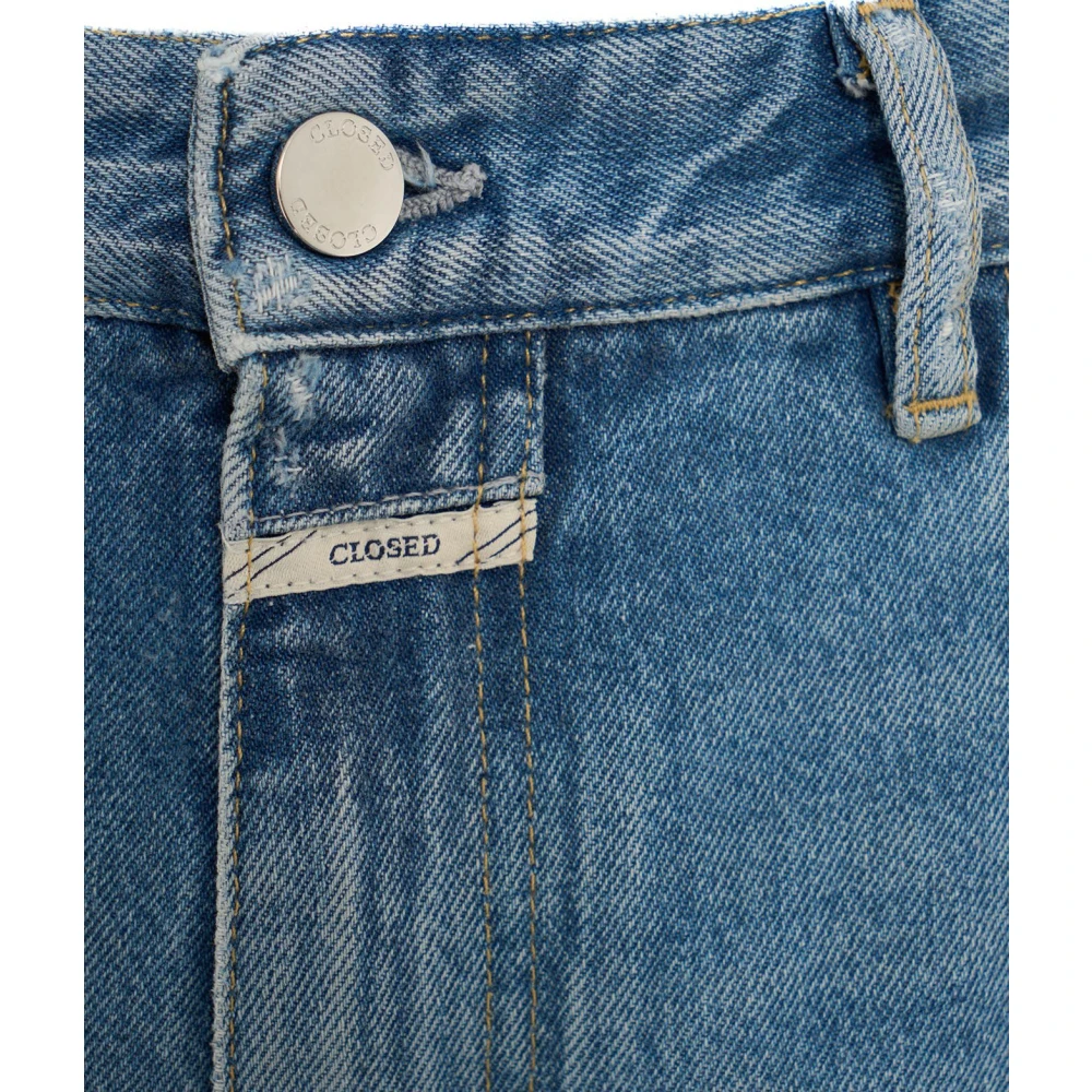 closed Destroyed Loose Fit Jeans Blue Heren