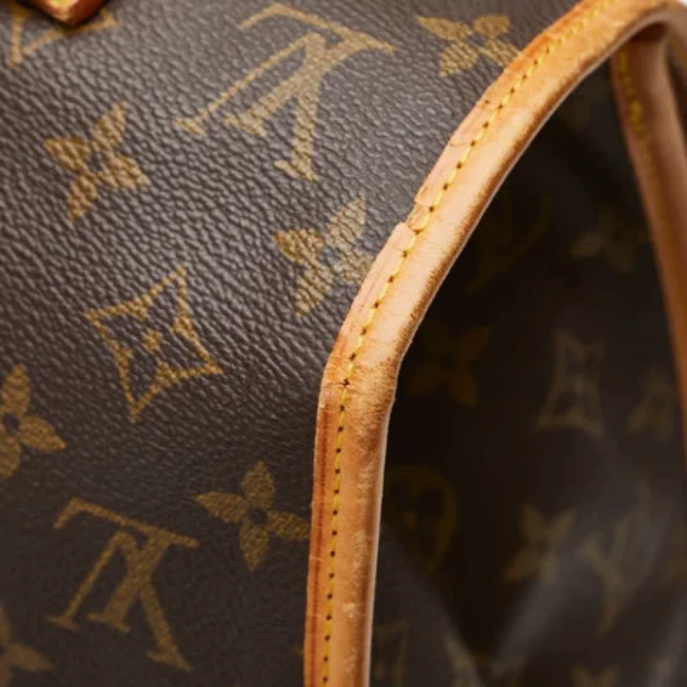 Louis Vuitton Vintage Pre-owned Plastic handbags Brown Heren