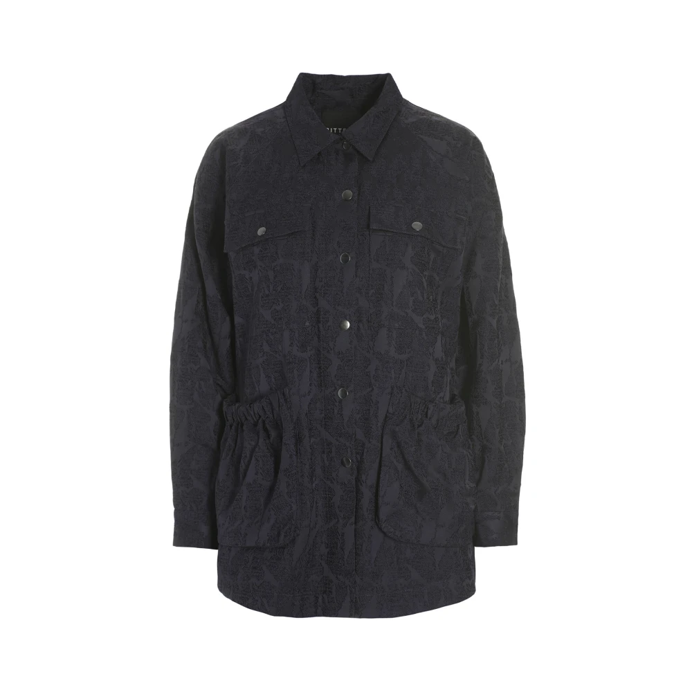Bitte Kai Rand Jacquard Stretch Jas Zwart Black Dames