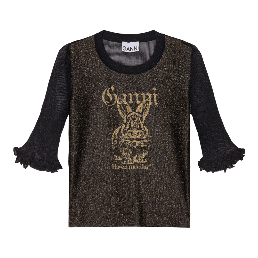 Tops > Long Sleeve Tops - - Ganni - Modalova