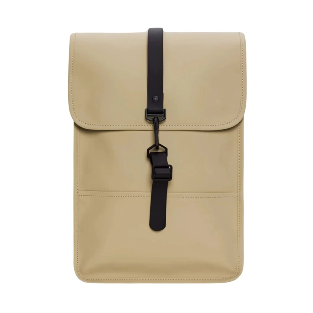 Rains Unisex Beige Borse, Taglia Unica, New,