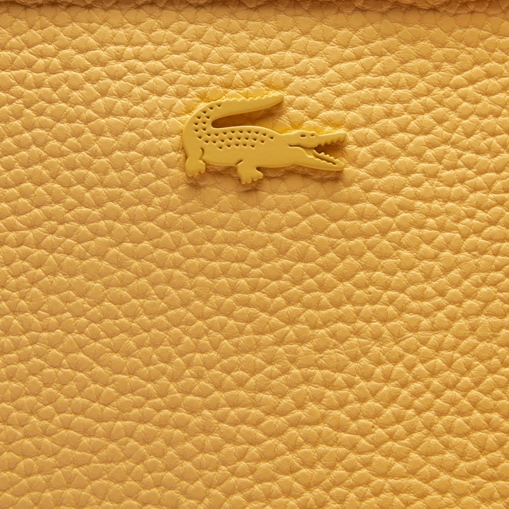 Lacoste Anna Schoudertas in Zwart Yellow Dames
