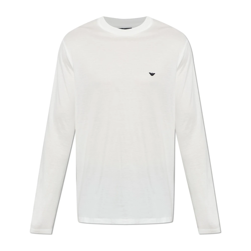 Emporio Armani Herren Weiß Oberteile, Xlgröße: