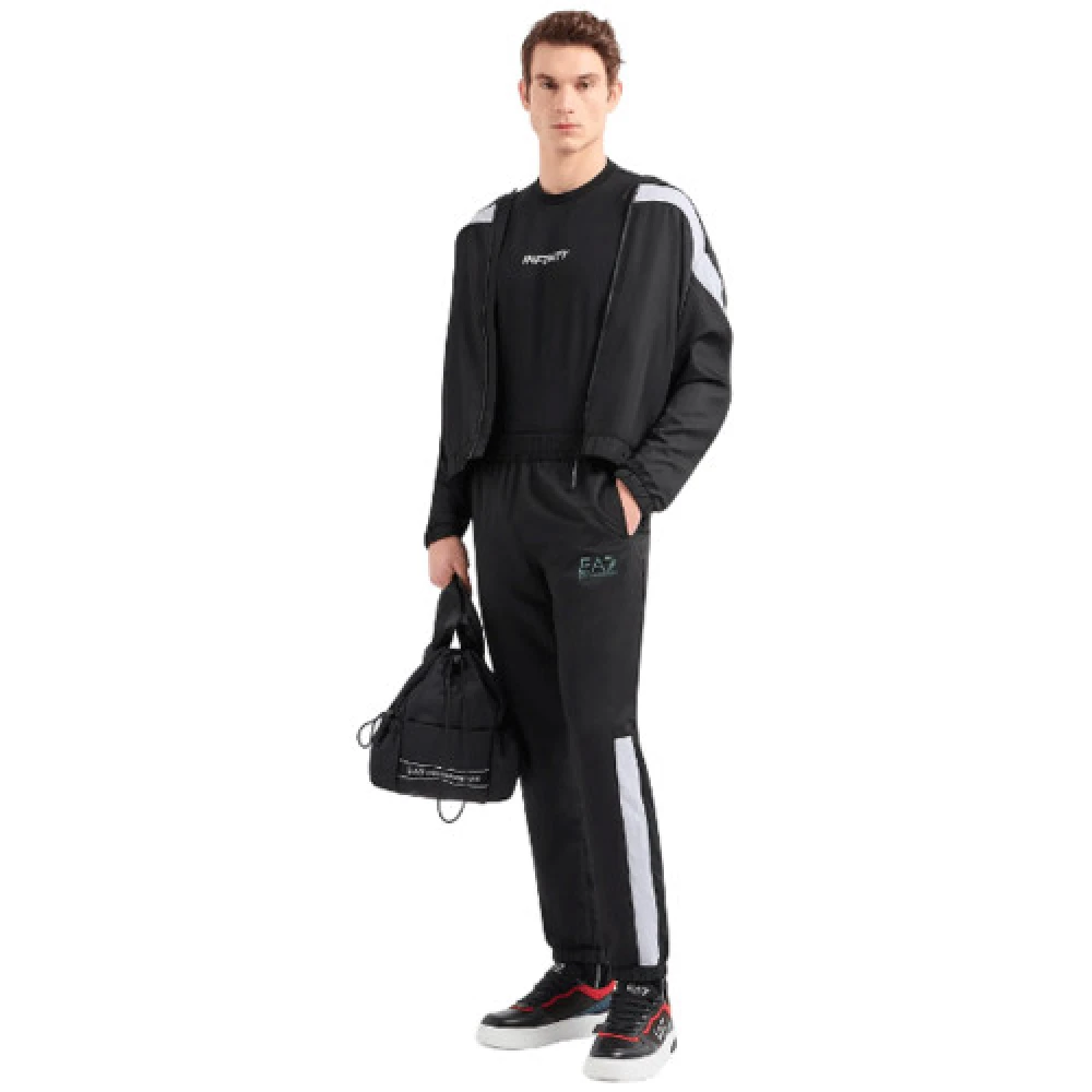 Emporio Armani EA7 Ventus Trainingspak Black Heren