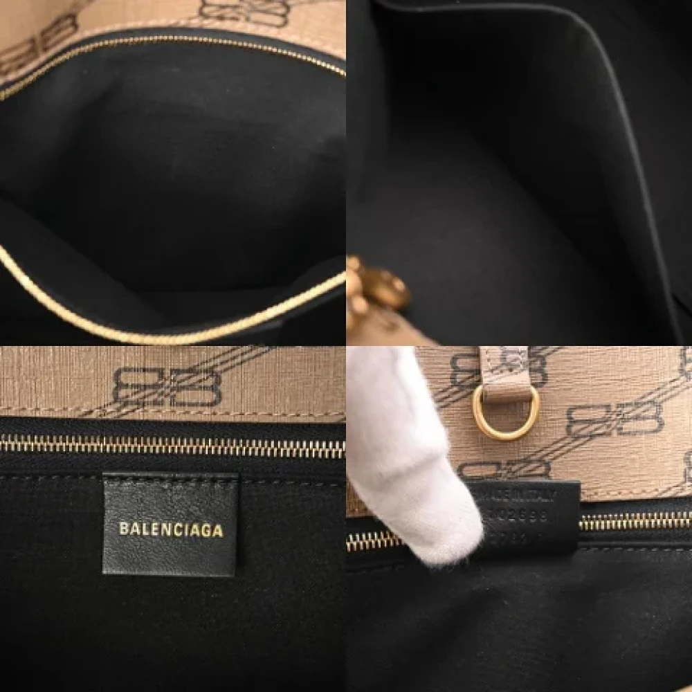 Balenciaga Vintage Pre-owned Leather balenciaga-bags Brown Dames