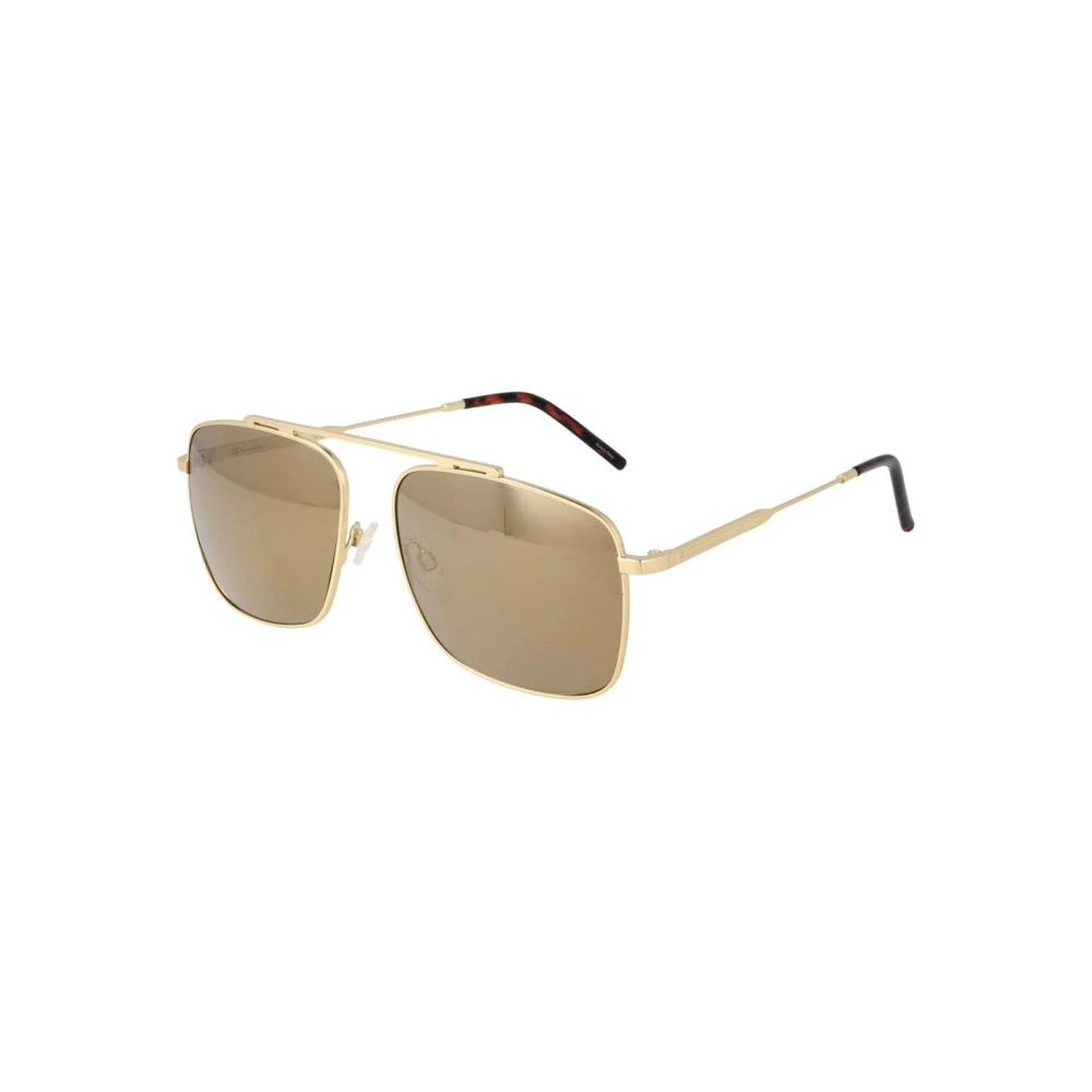 Champion Men's Yellow Sleek Metal Frame Sunglasses - Sunglasses - One Size - Accessories