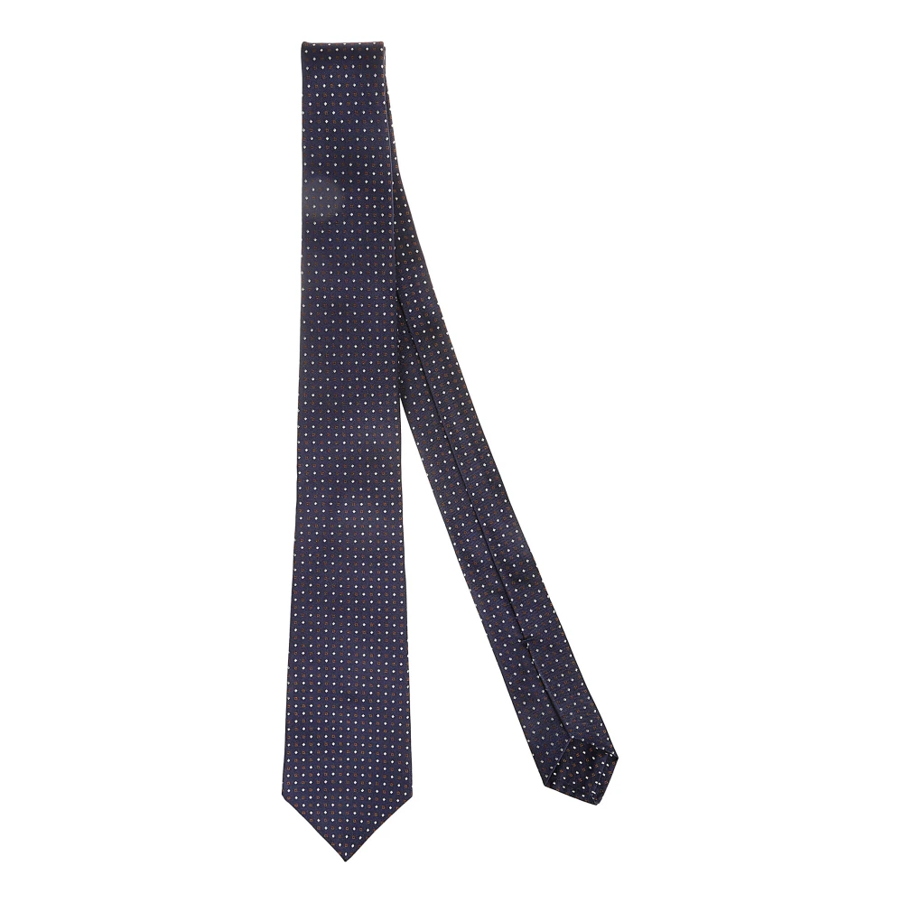 Kiton Zijden stropdas voor heren Multicolor Heren