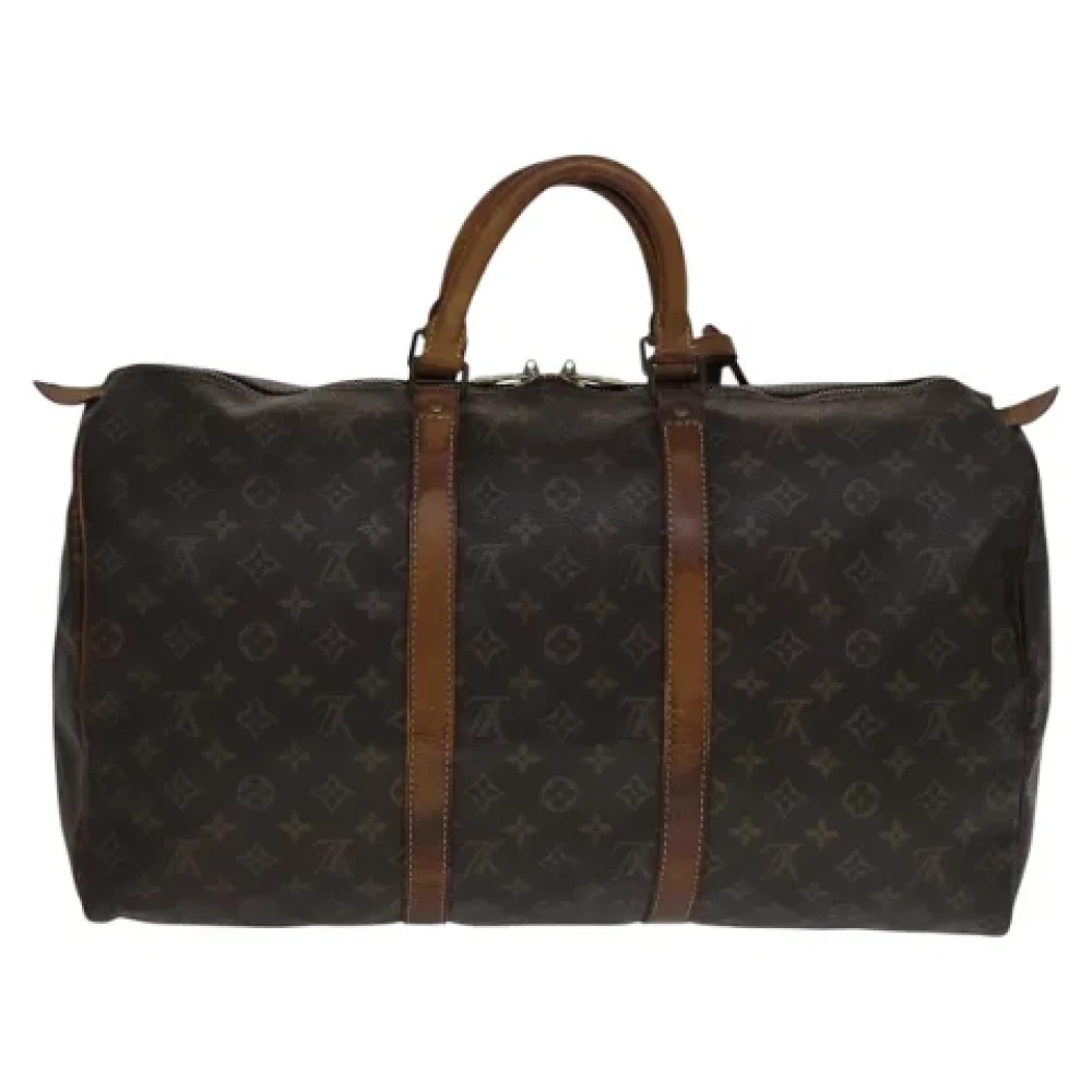Louis Vuitton Vintage Pre-owned Canvas travel-bags Brown Dames