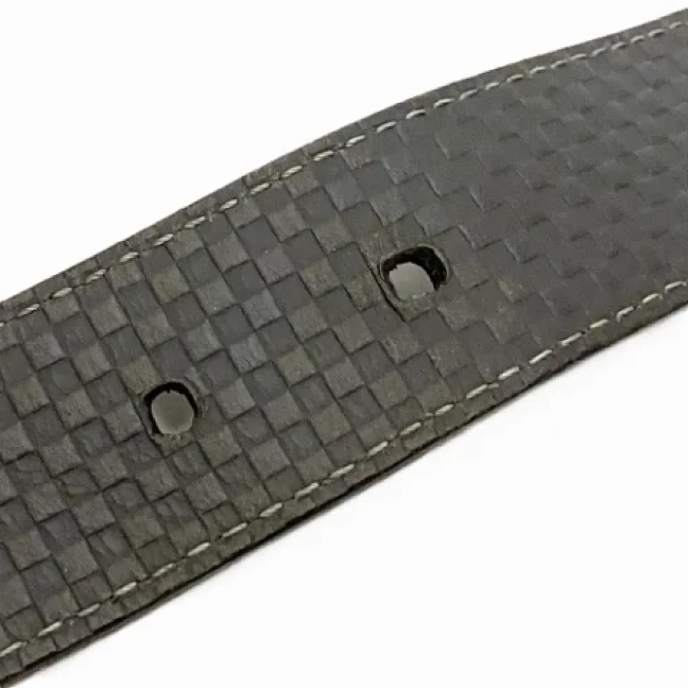 Louis Vuitton Vintage Pre-owned Leather belts Black Heren