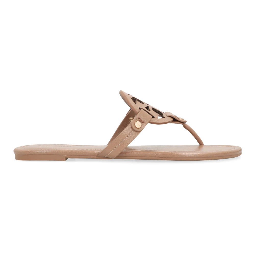 Tory Burch Women's Beige Flip Flops, 7 Uk, Miller Sandal