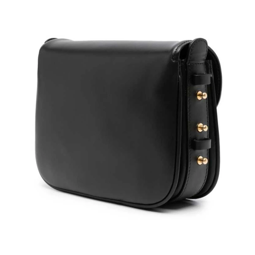 Soeur Mini Bellissima Leren Crossbody Tas Black Dames