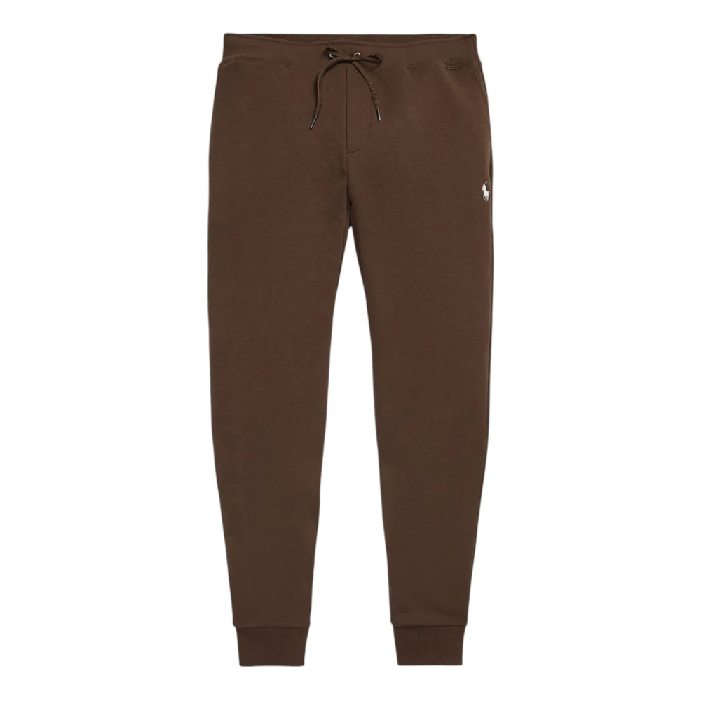 Ralph Lauren Brun Double-Knit Jogger Pants