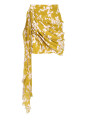 green-floral-viscose-skirt