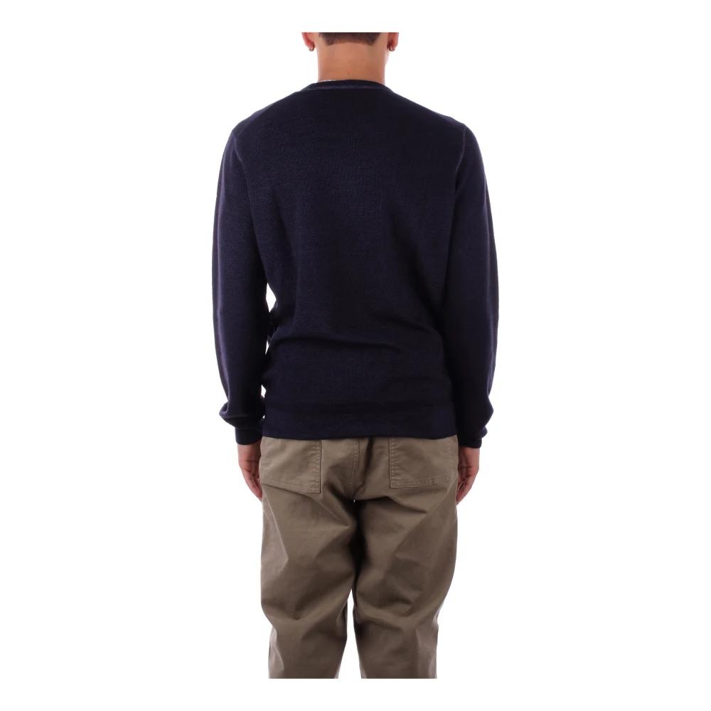 PAUL & SHARK Blauwe Yachting Logo Sweater Blue Heren