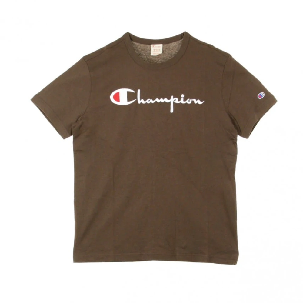Champion T-shirts Brown Heren