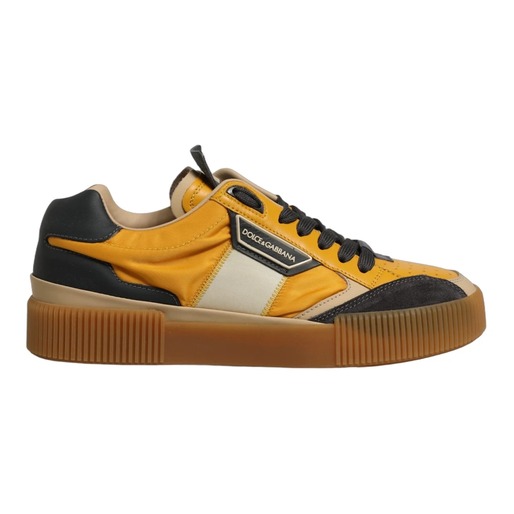 Dolce & Gabbana Sneakers, Female, 6 Uk, Miami Low Top Trainers Multicolor