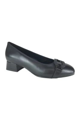 Klassisk Svart Pump Skor