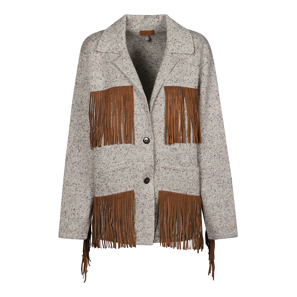 Alanui Droomlandschap Blazer Gray Dames