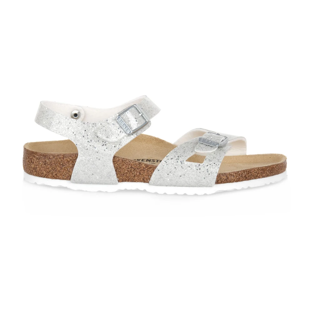 Birkenstock Cosmic Sparkle Sandaler White, Flicka