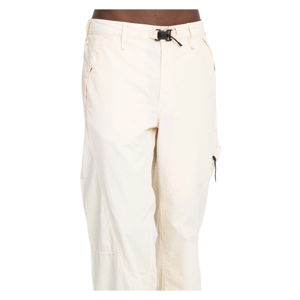 C.P. Company Losse Utility Broek in Micro Reps Beige Heren