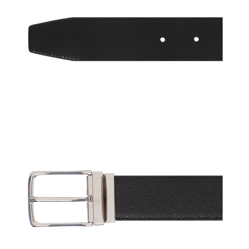 Bally Omkeerbare leren riem Black Heren