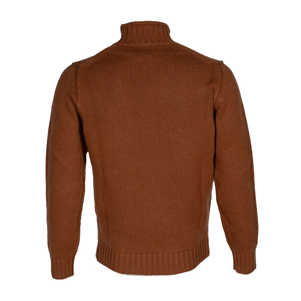 Kangra Heren trui met V-hals stijl Brown Heren