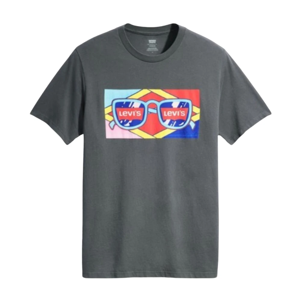 Levi's Heren Grafische Crewneck Tee Gray Heren