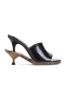 chaussons-noirs-talon-elegant