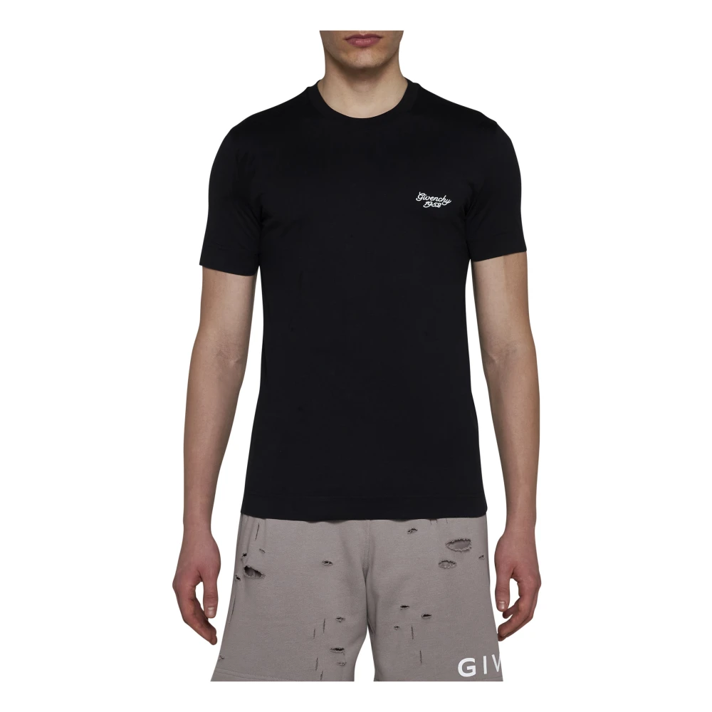 Givenchy Slim Fit T-shirt Black Heren