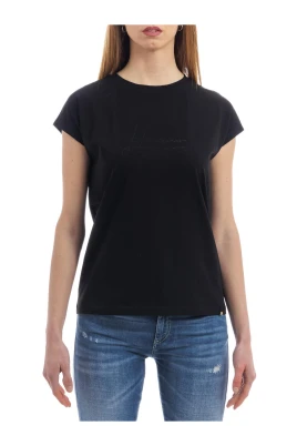 Logotyp Stretch T-shirt med strass