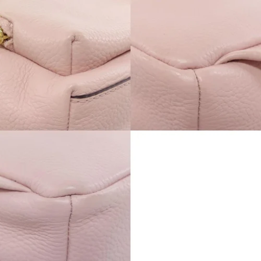 Michael Kors Pre-owned Leather backpacks Pink Dames