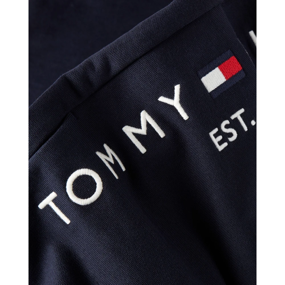 Tommy Hilfiger Basis gemerkte sweatpants Blue Dames