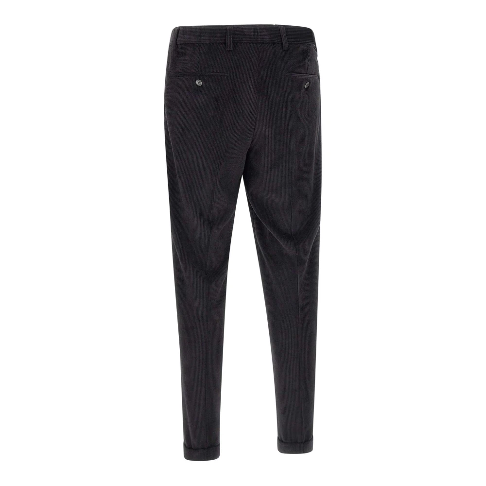 Briglia Isola Fluwelen Broek Zwart Black Heren