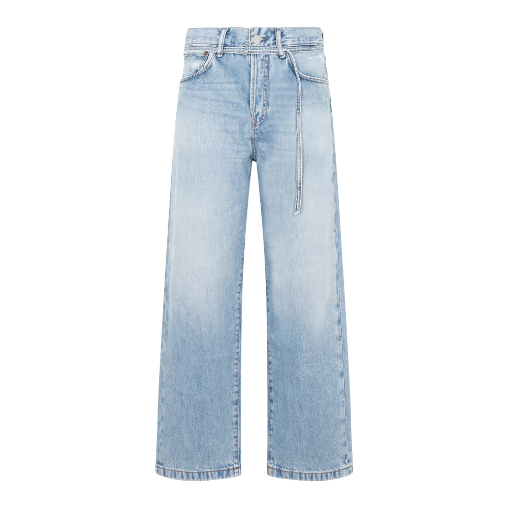 Acne Studios Women's Blue Loose Fit Jeans 1991 Toj - Wide Jeans - W27 - Jeans