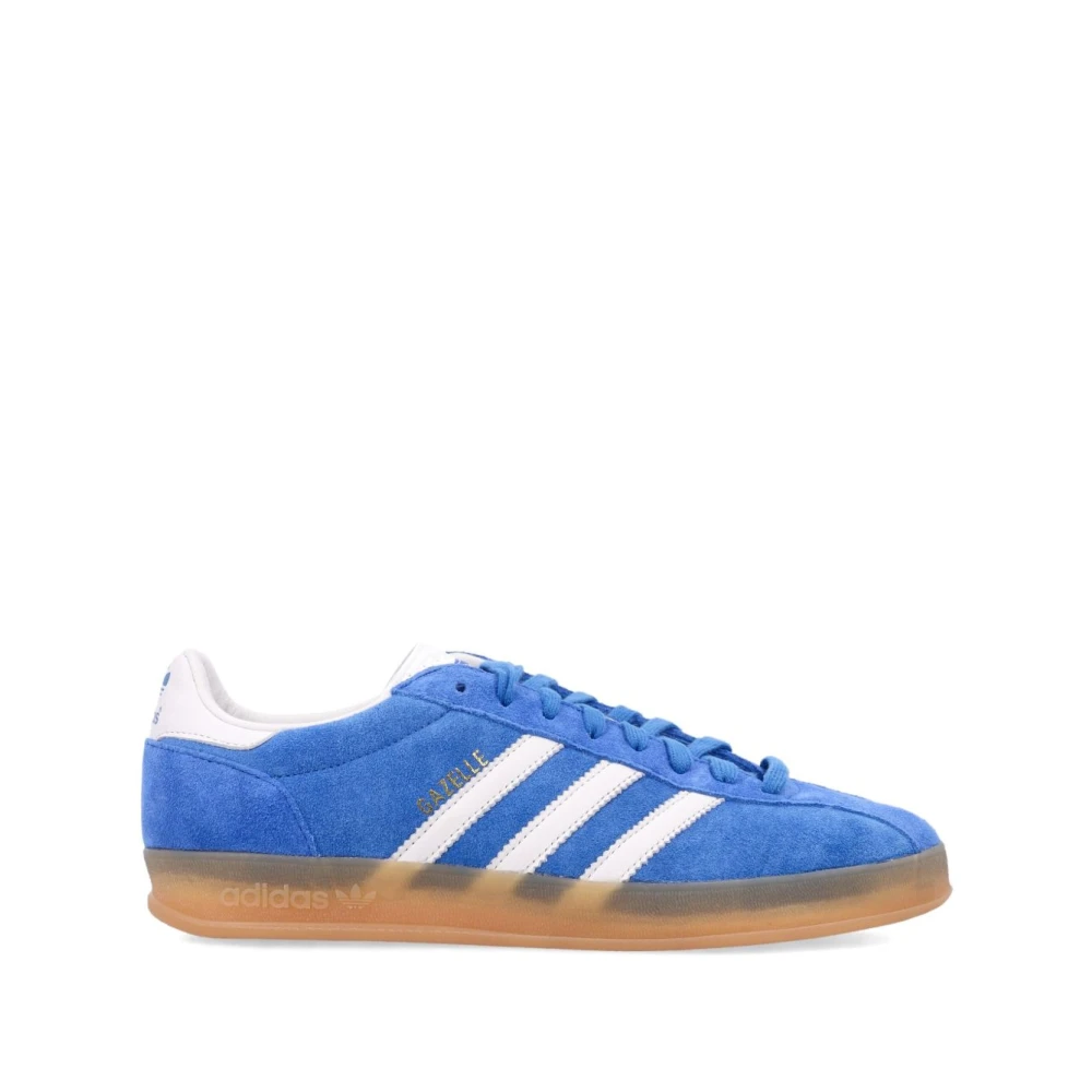 Adidas Men's Blue Sneakers Two-Tone Design