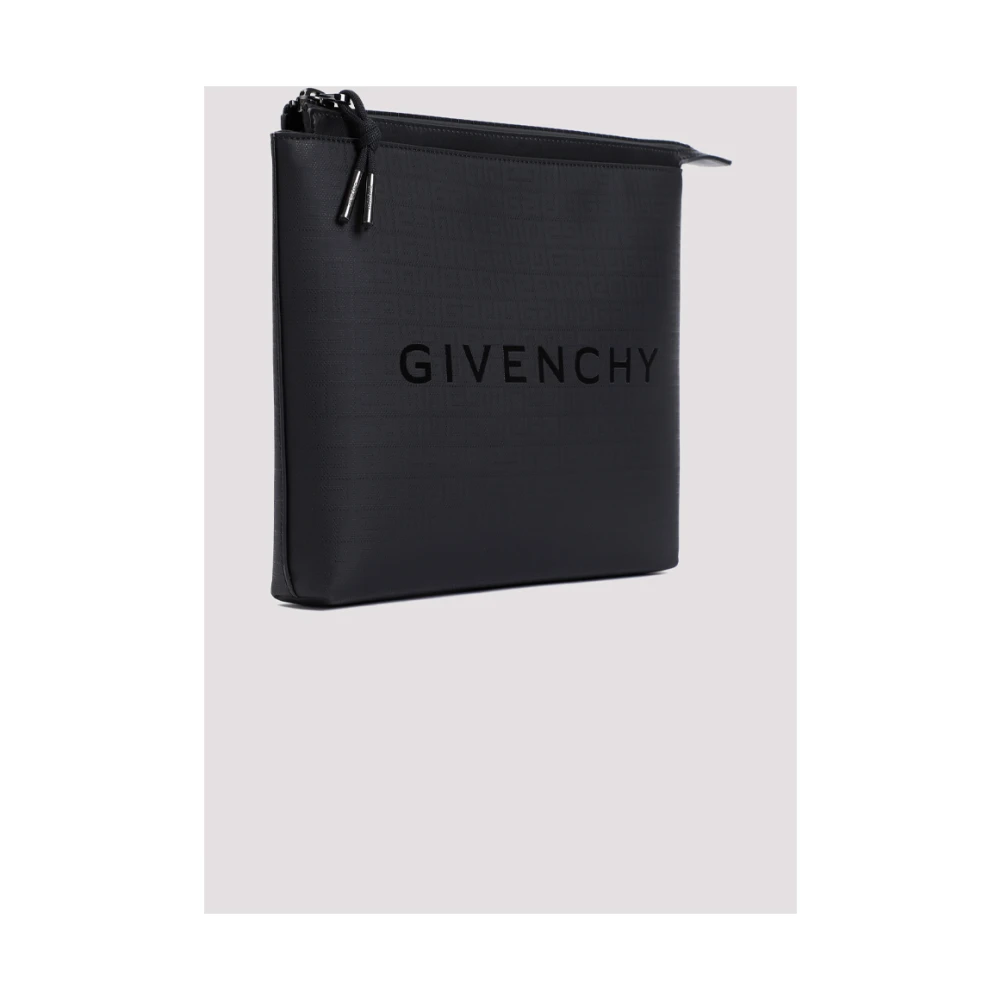 Givenchy Zwarte Reispouch Accessoires Ss24 Black Heren