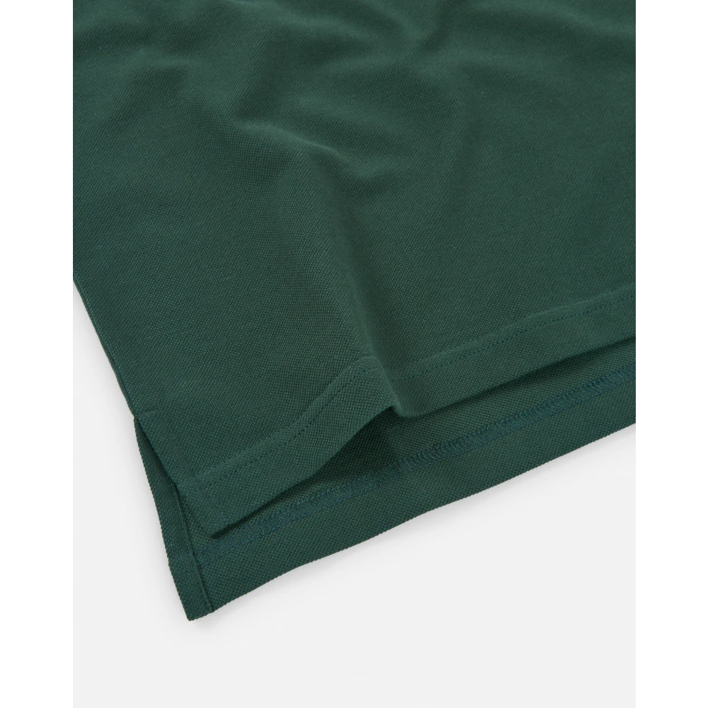 Moschino Groen Logo Geborduurd Poloshirt Green Heren