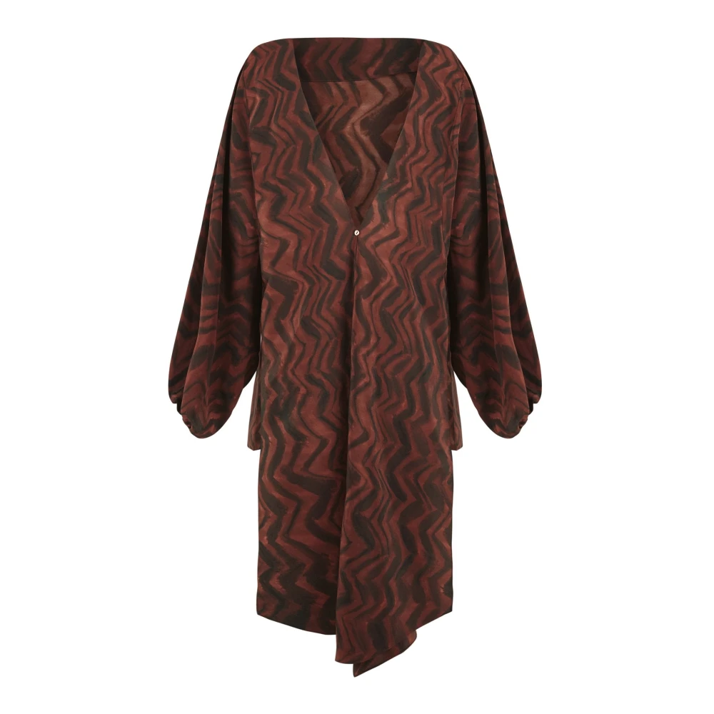 Cortana Debora bedrukte zijden blouse Multicolor Dames