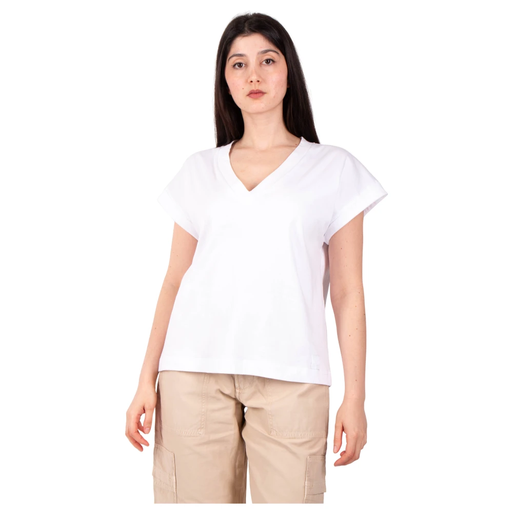 Daniele Fiesoli Witte Oversized T-shirt White Dames
