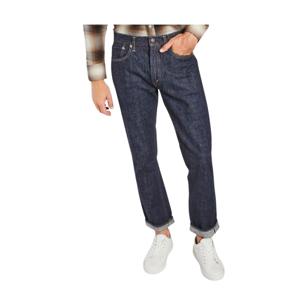 Orslow Straight Jeans Blue Heren