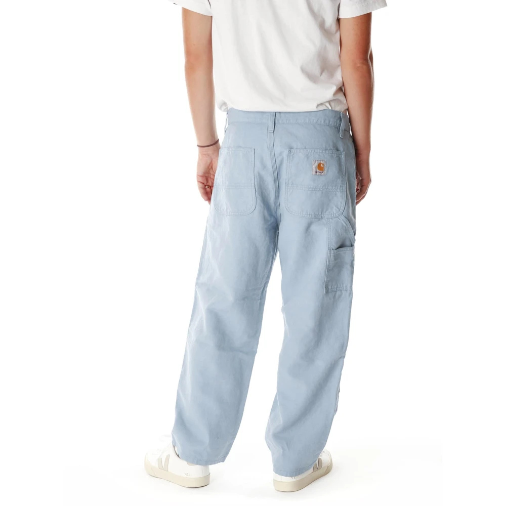 Carhartt WIP Dubbele Knie Werkbroek Blue Heren