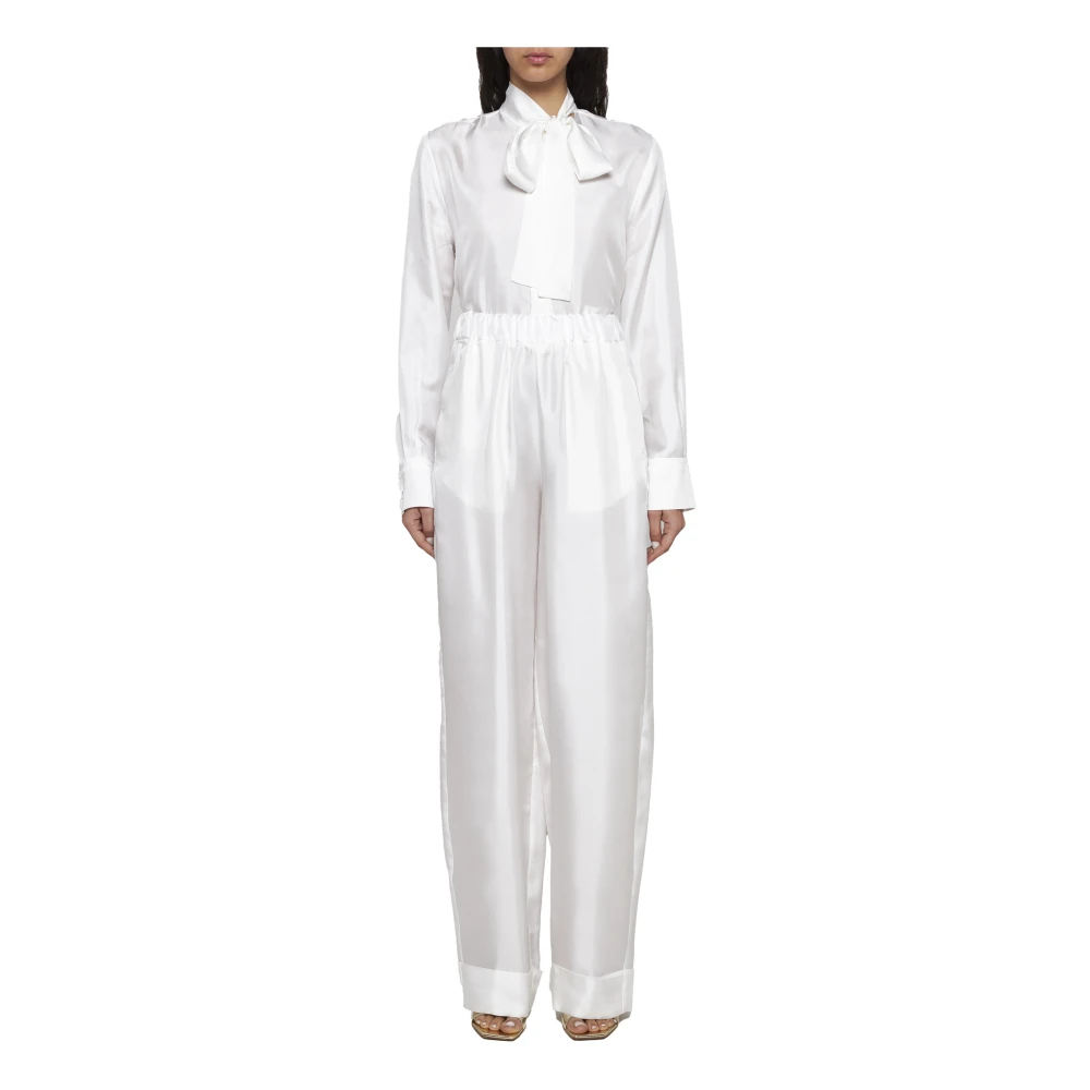Blanca Vita Stijlvolle Broek White Dames
