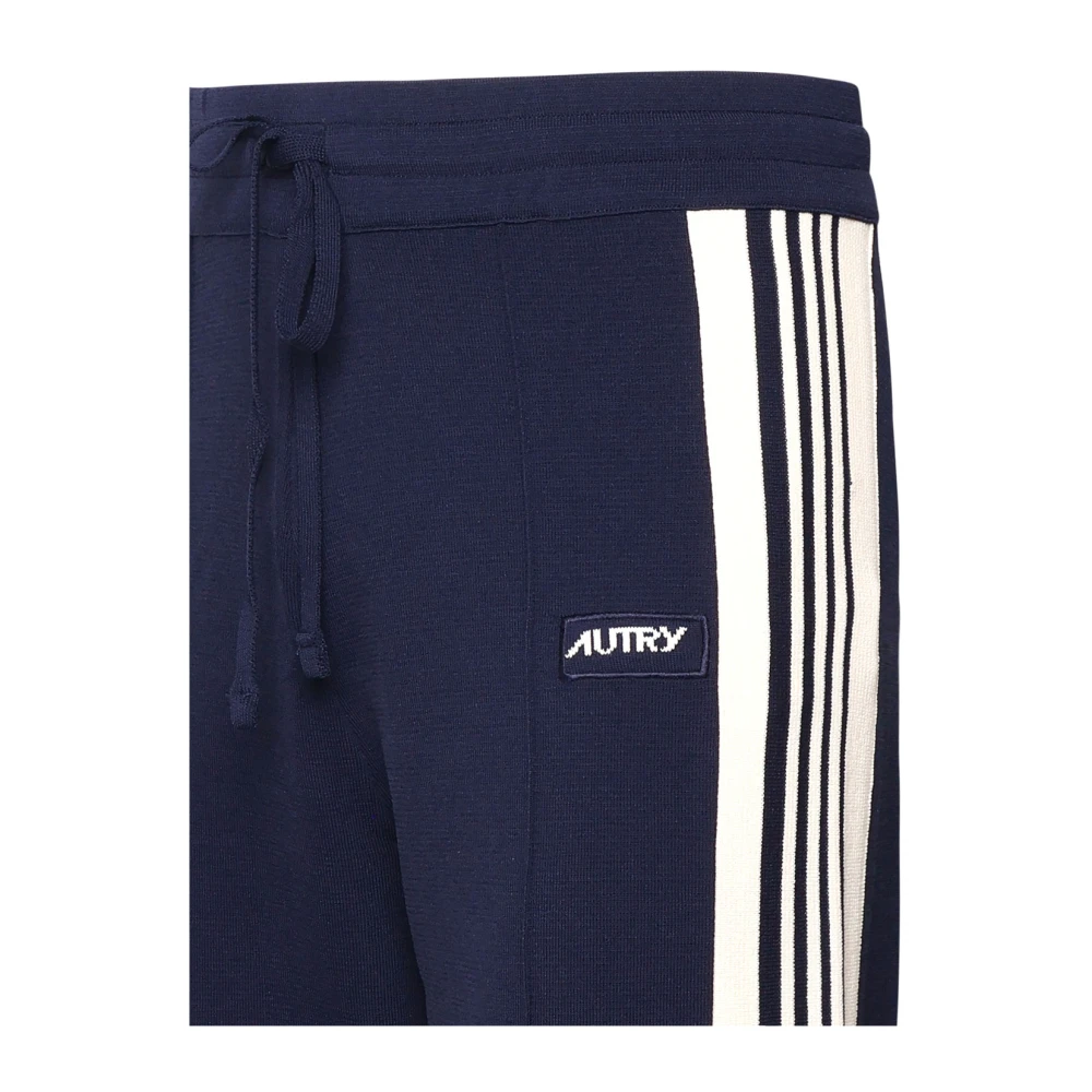 Autry Sportbroek met decoratieve strepen Blue Heren