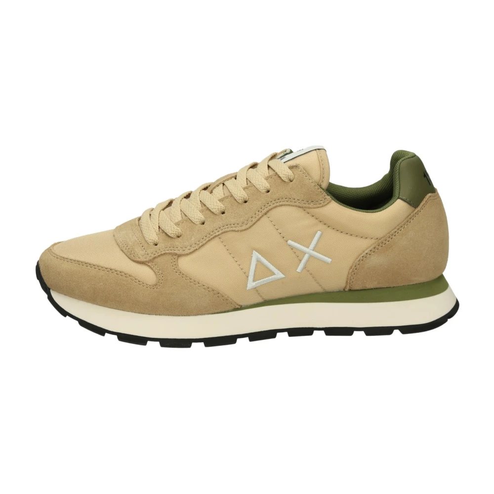 Sun68 Beige Sneakers, Male, 11 Uk, Tom Solid