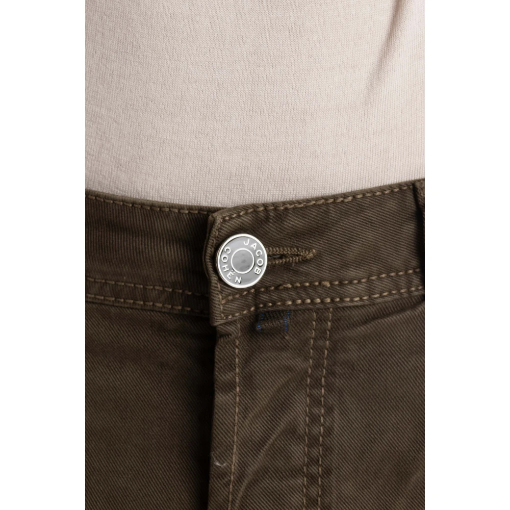 Jacob Cohën Bruine 5-Pocket Jeans Nick Fit Brown Heren