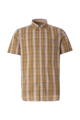 breathable-checkered-short-sleeve-shirt
